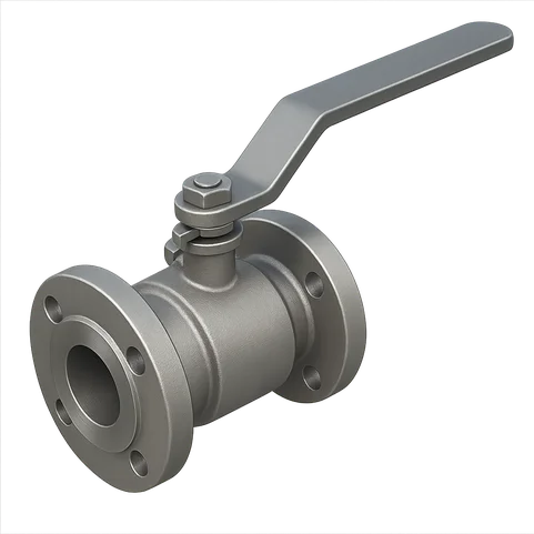 Кран шаровой стальной Ду 20 Ру 40 фланцевый