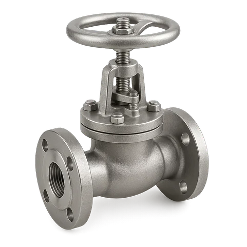 Клапан запорный нержавеющий 15нж65нж Ду 15 Ру 16